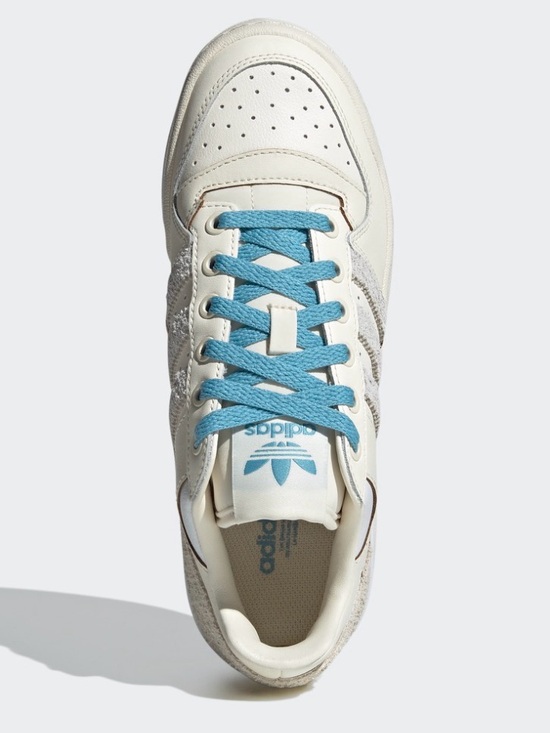 adidas Other - Adidas Forum Bold Shoes Vintage Sneakers with Sky Blue Laces